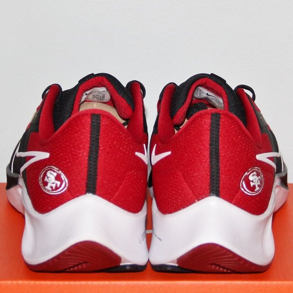 Nike Air Zoom Pegasus 38 San Francisco 49ers Football Mens 14 - Picture 6 of 9
